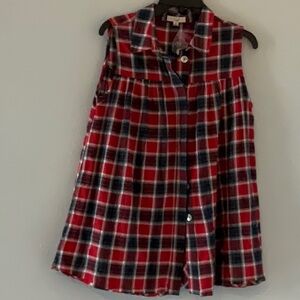 Easel plaid blouse S